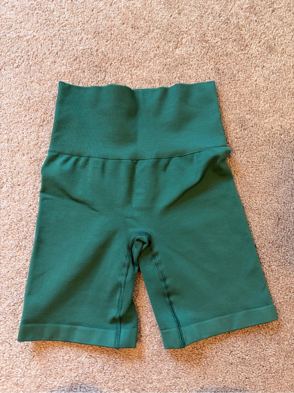 🐞 TNA - Green Biker Shorts - XS